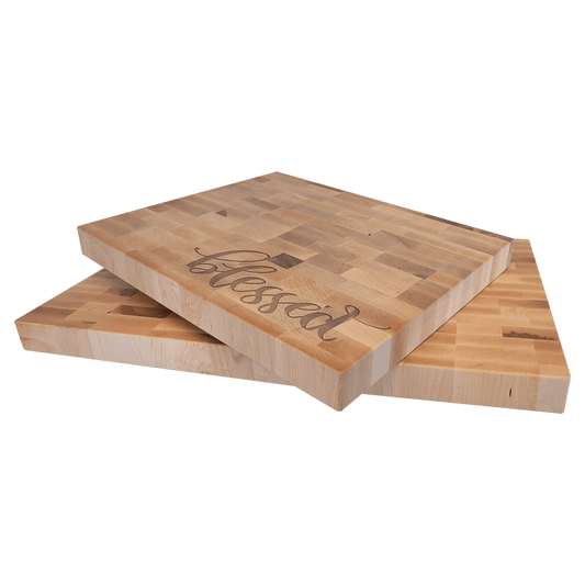 Butcherblock Cutting Board 22" x 13" x 1 1/2"